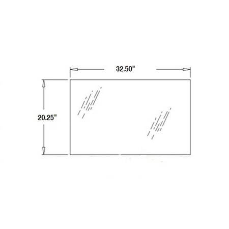 Aftermarket Cab Glass Rear Lower Fits Case 780D 580SD 680K 780B 580SE 680H 580D 780C 680L F44630